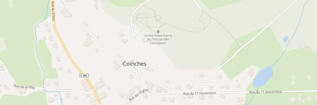 Plan du 70 Che de la Roche à Coinches