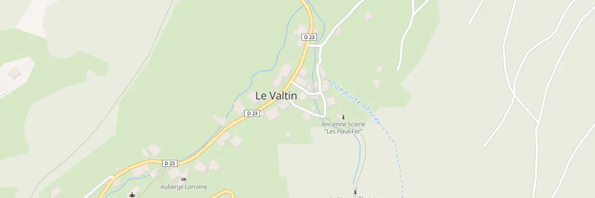 Plan du 15 Le Village au Valtin