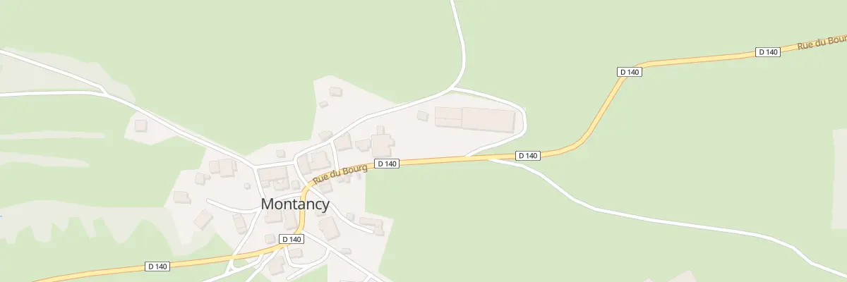 Plan du 4 Rue du Bourg à Montancy