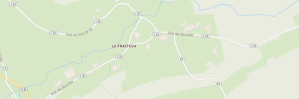 Plan du 11 Le Fraiteux à Ban-de-Sapt