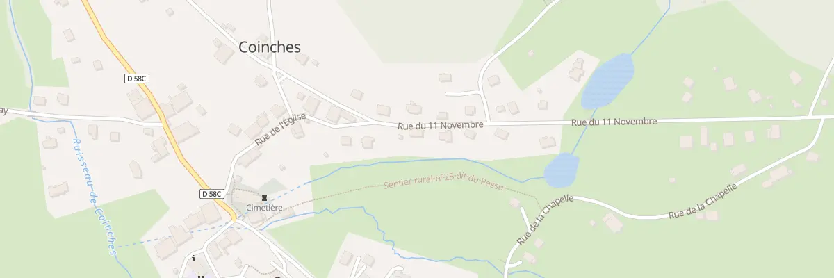 Plan du 520 Rue du 11 Novembre à Coinches
