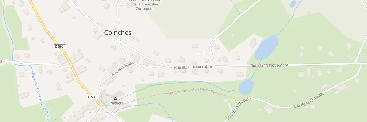 Plan du 517 Rue du 11 Novembre à Coinches