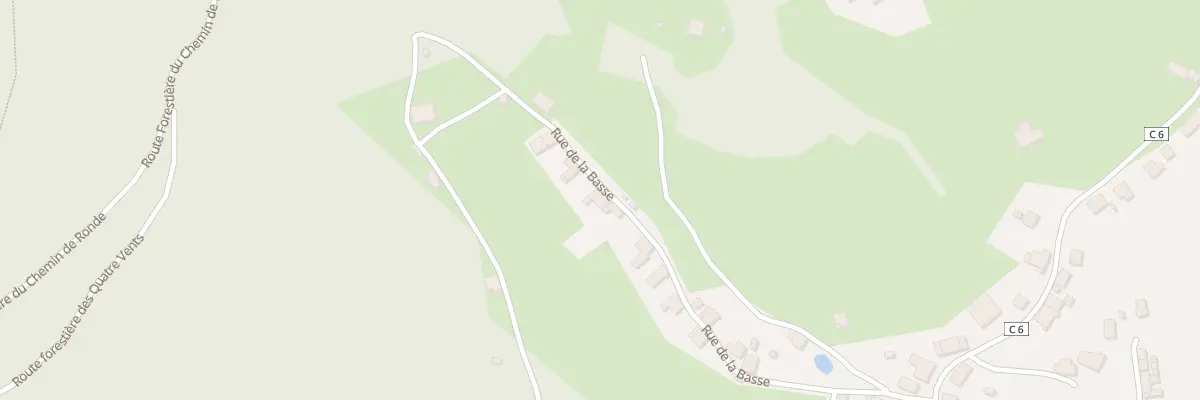 Plan du 25 Rue de la Basse à Moussey