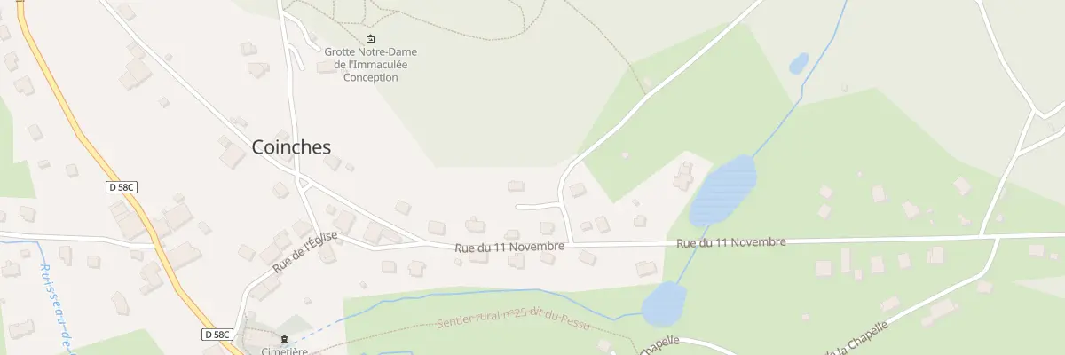 Plan du 553 Rue du 11 Novembre à Coinches