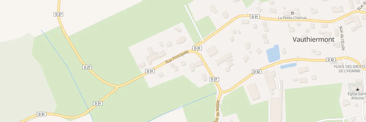 Plan du 2B Rue Principale à Vauthiermont