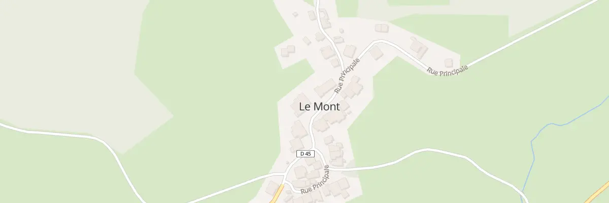 Plan du 21 Rue Principale au Mont