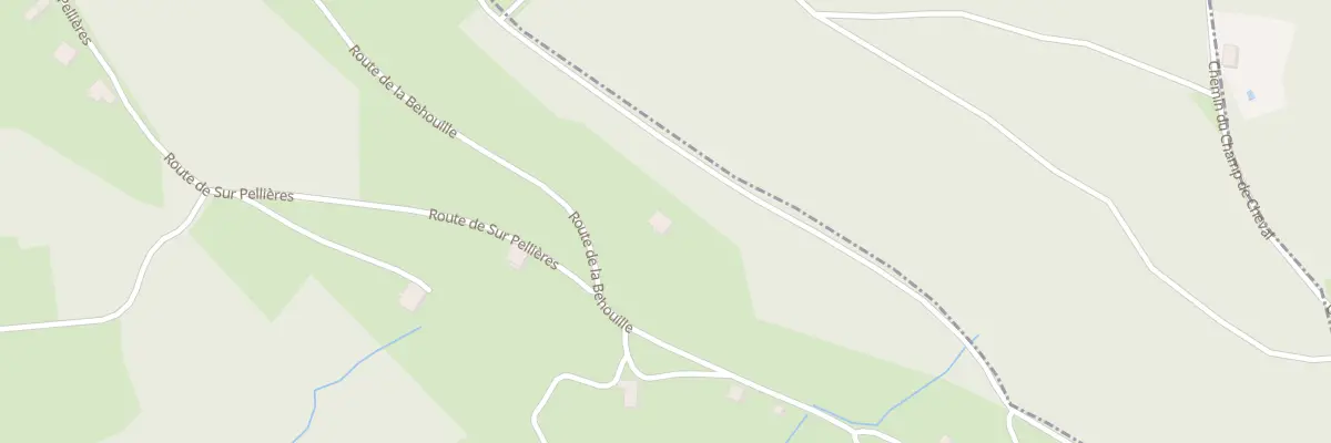 Plan du 2640 Rte de la Behouille à Mandray