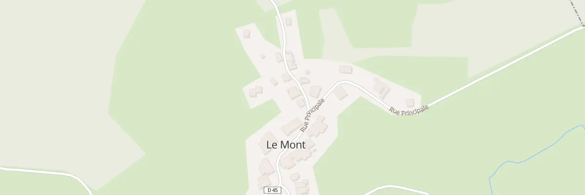 Plan du 3 Rue du Haut Bout au Mont