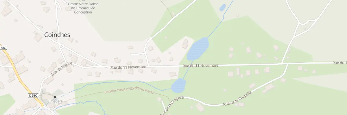 Plan du 659 Rue du 11 Novembre à Coinches