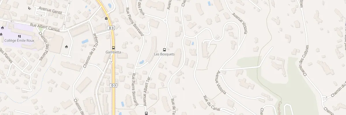 Plan du 8 Rue de Terrefial au Cannet
