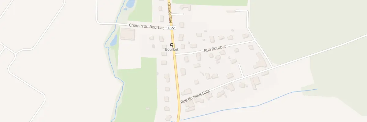 Plan du 2 Rue Bourbet à Reppe