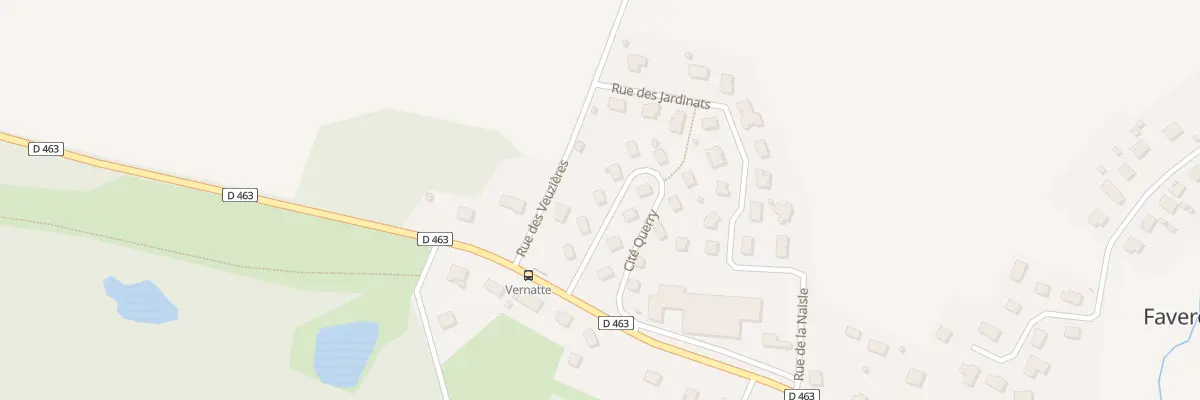 Plan du 13 Cité Querry à Faverois