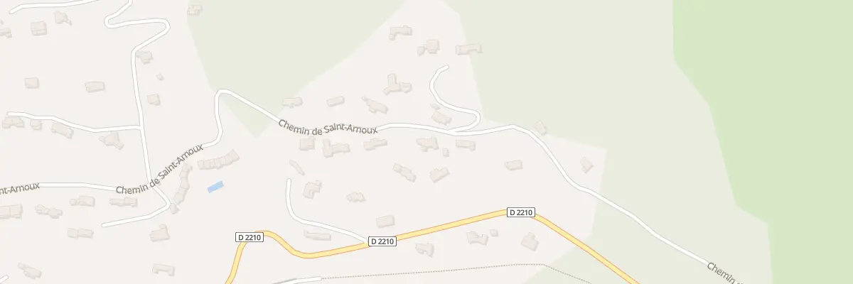 Plan du 1251 Che de St Arnoux à Tourrettes-sur-Loup