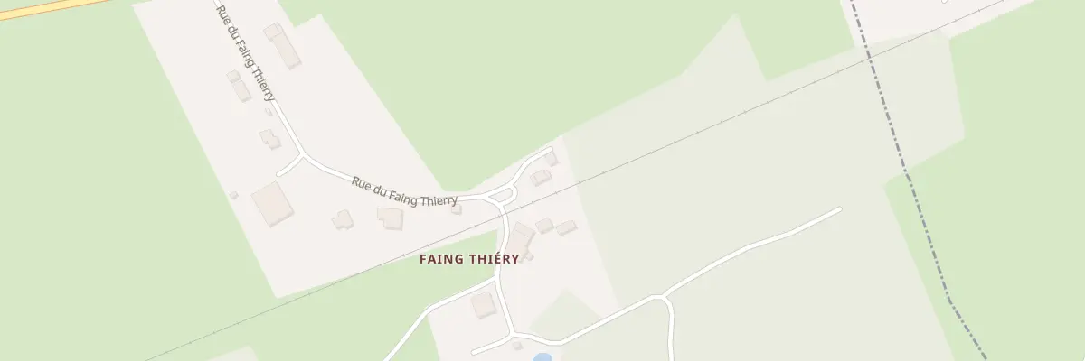 Plan du 31 Rue du Faing Thierry à Remomeix