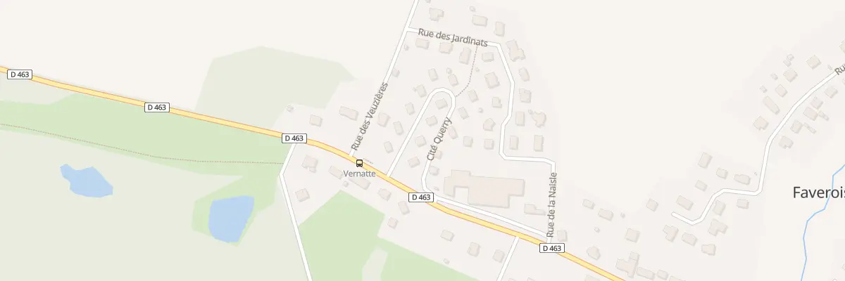 Plan du 9 Cité Querry à Faverois