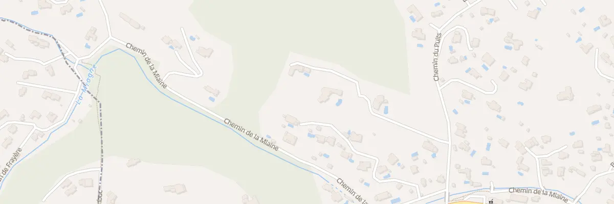 Plan du 85 Che du Puits à Roquefort-les-Pins