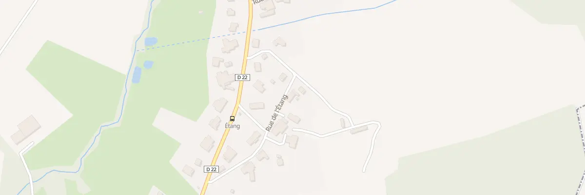 Plan du 8 Rue de l’Etang à Reppe