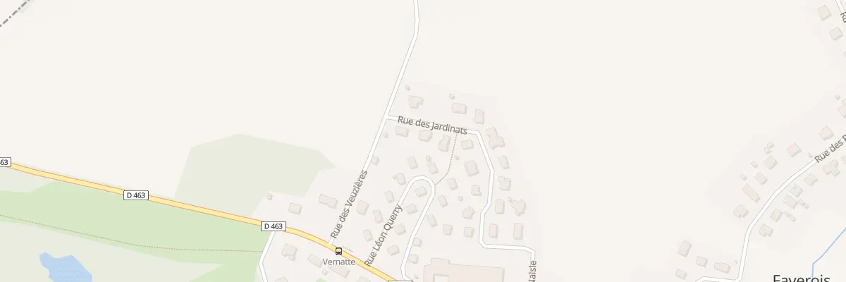 Plan du 13 Rue des Jardinats à Faverois
