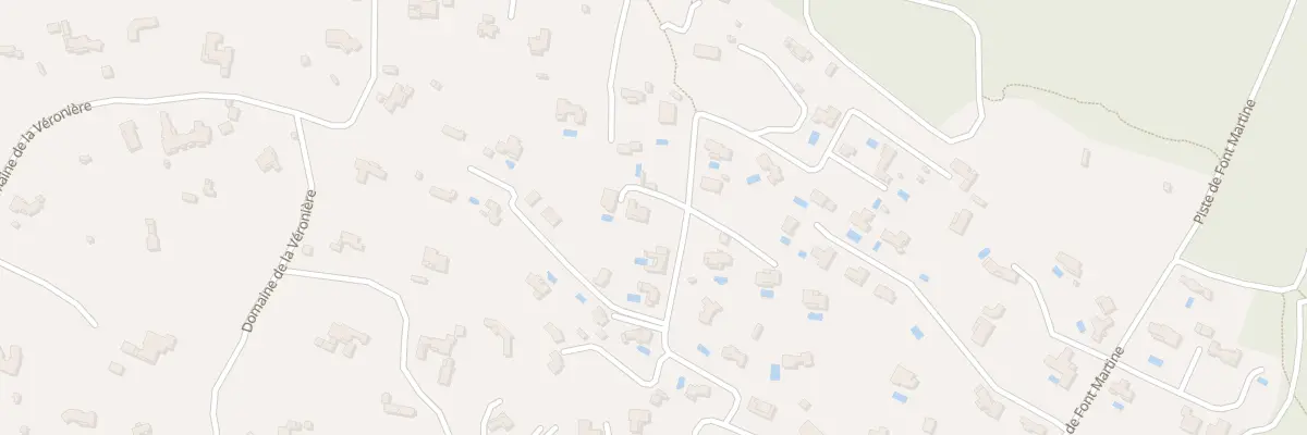 Plan du 585F Che de Villebruc à Valbonne