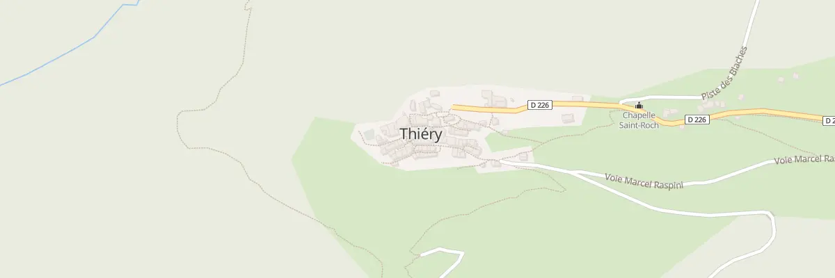 Plan du 4 Rue Sou l’Arc à Thiéry