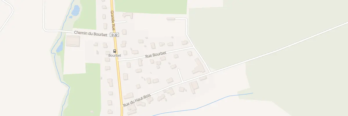 Plan du 10 Rue Bourbet à Reppe
