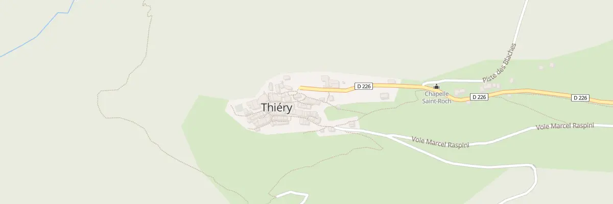 Plan du 2 Rue Carriere Soubrane à Thiéry