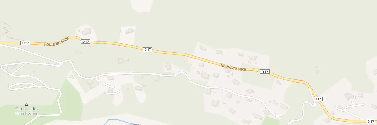 Plan du 2940 Rte de Nice à Roquestéron