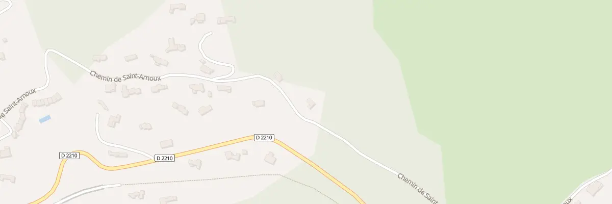 Plan du 1000 Che de Saint Arnoux à Tourrettes-sur-Loup