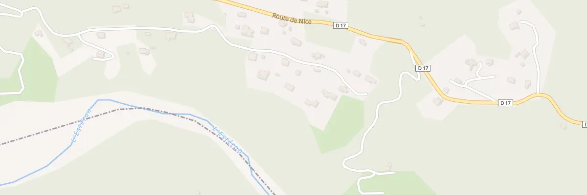 Plan de Chabauda à Roquestéron