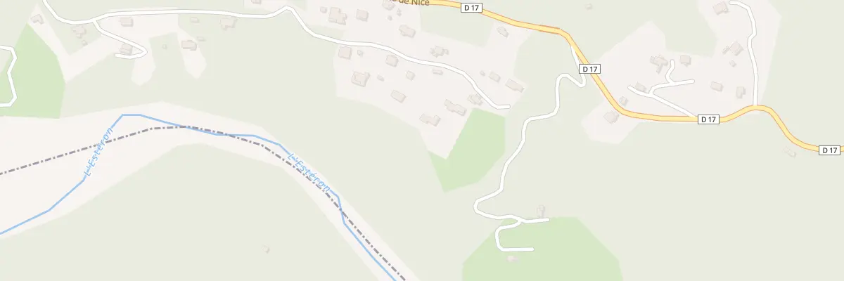 Plan du 16 Che Chabauda à Roquestéron