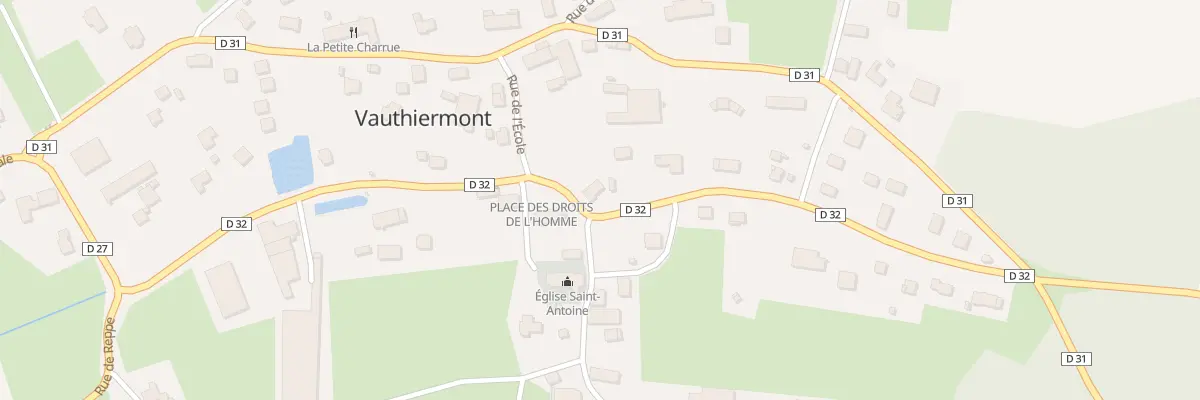 Plan du 3 Rue des Tilleuls à Vauthiermont