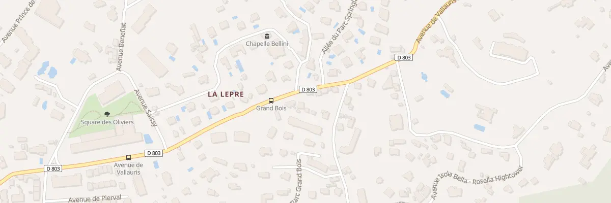 Plan du 82 Av de Vallauris à Cannes