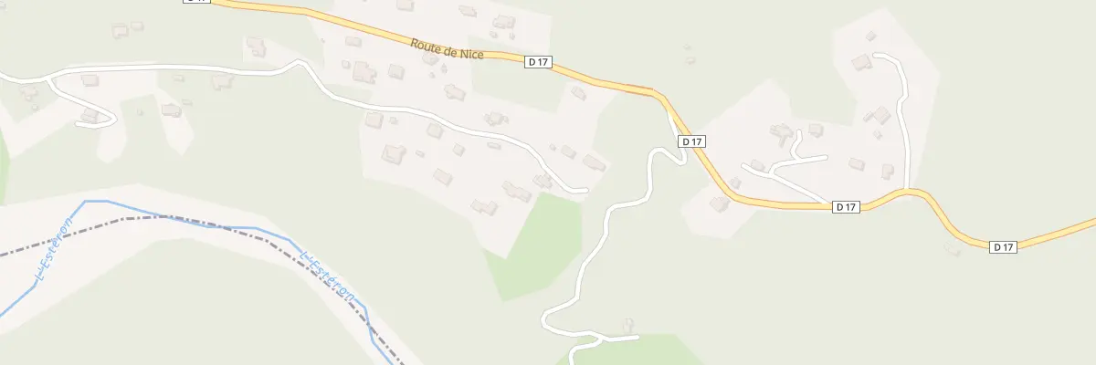 Plan du 20 Che Chabauda à Roquestéron