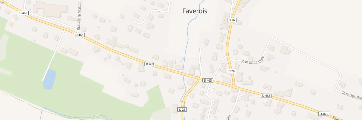 Plan du 6 Rue Principale à Faverois