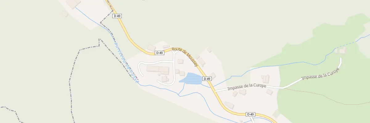 Plan du 3 Le Bas du Harcholet au Saulcy