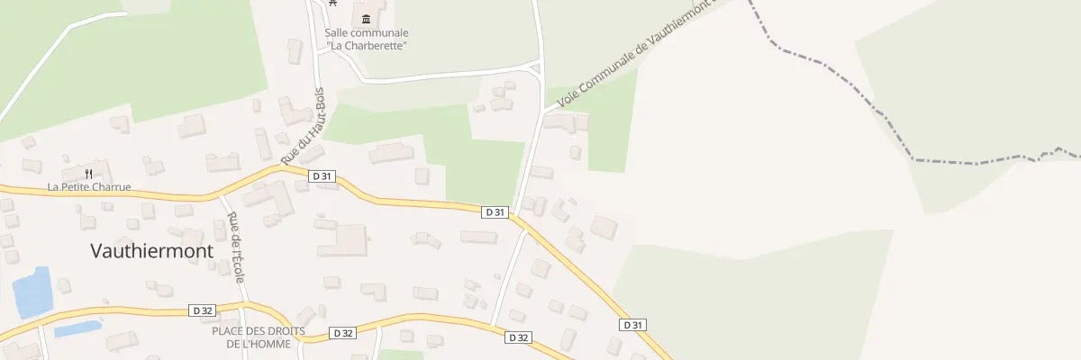Plan du 2 Rue du Château d’eau à Vauthiermont