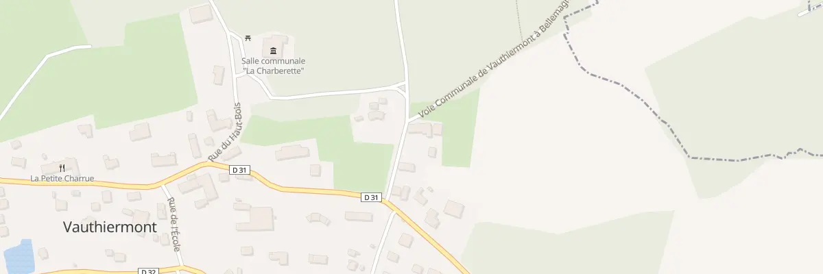 Plan du 4 Rue du Château d’eau à Vauthiermont