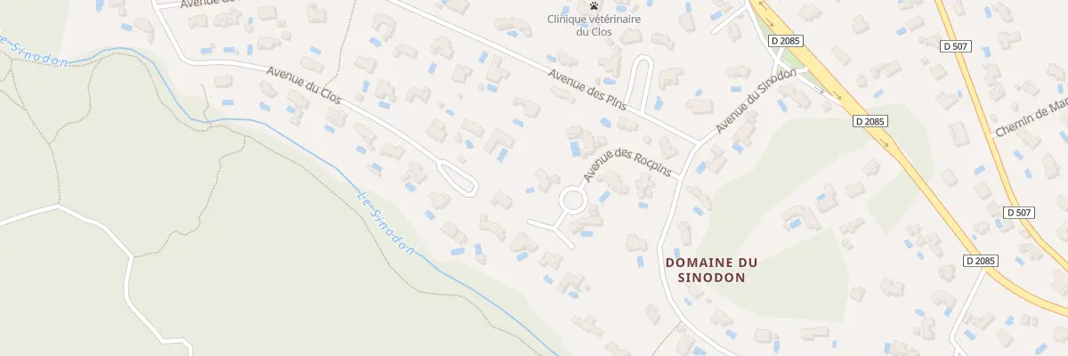 Plan du 6534 Le Clos Durand à Roquefort-les-Pins