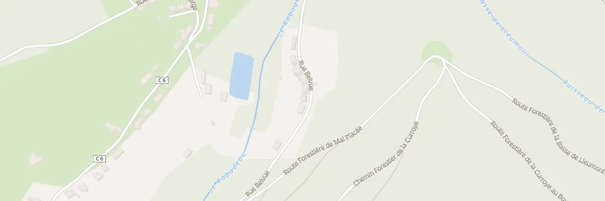 Plan du 5 Rue Belvue à Moussey