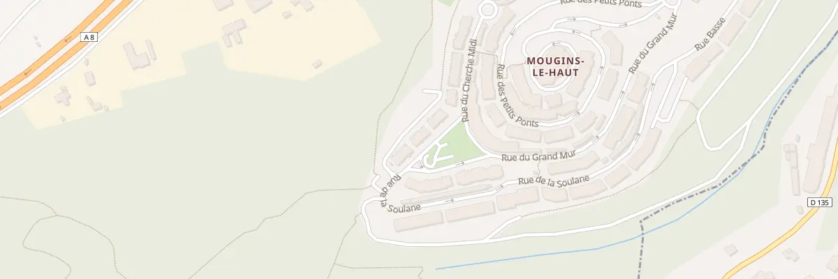 Plan du 4 Rpt Andre Minangoy à Mougins