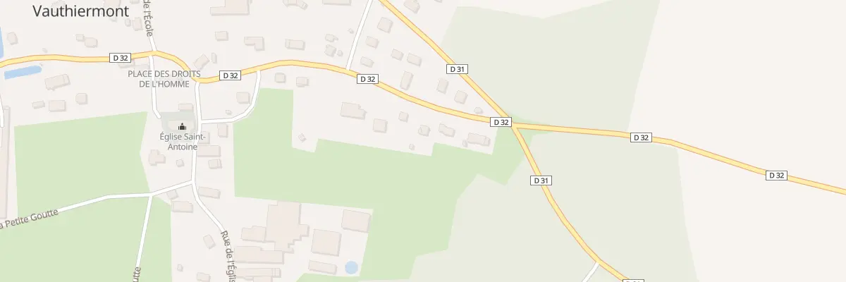 Plan du 10 Rue des Tilleuls à Vauthiermont