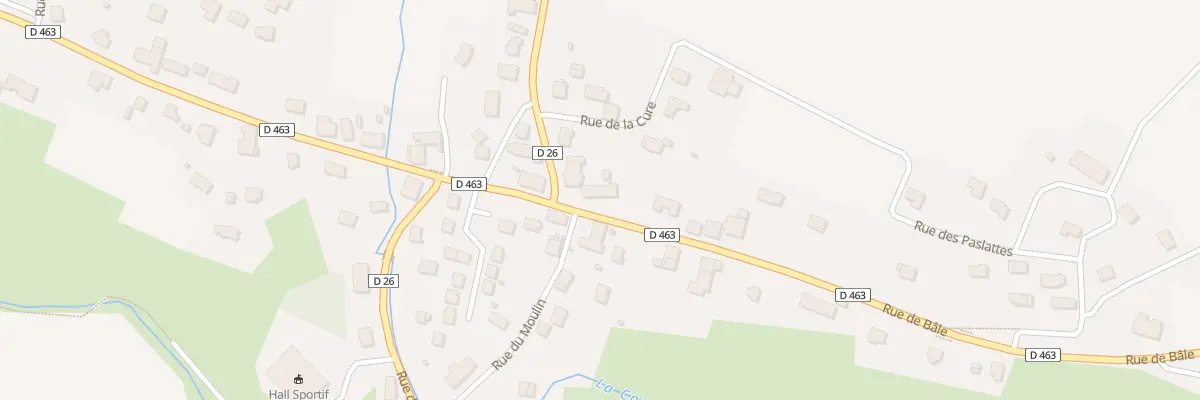 Plan du 5 Rue de Bâle à Faverois