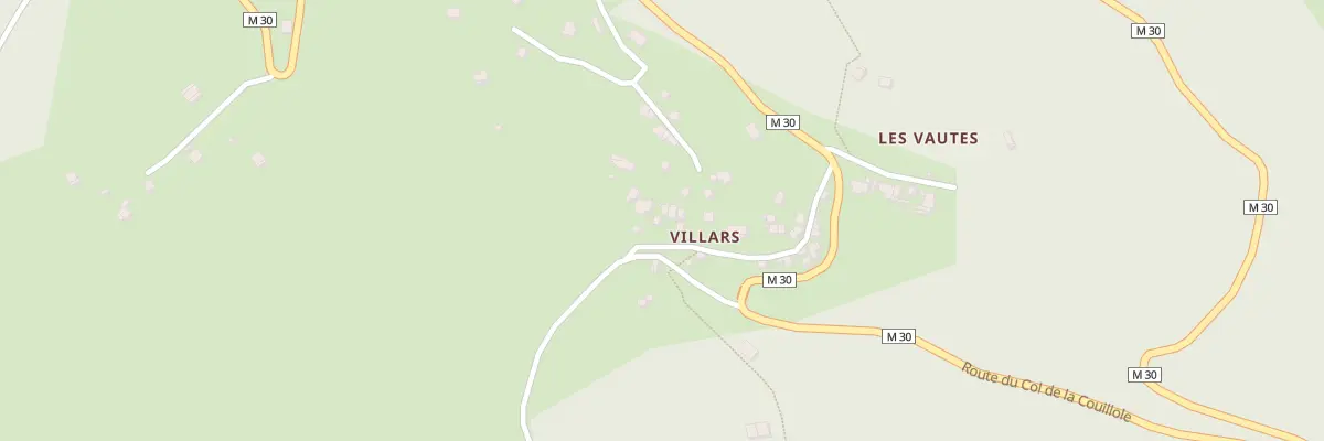 Plan du 5249 Villars à Roubion