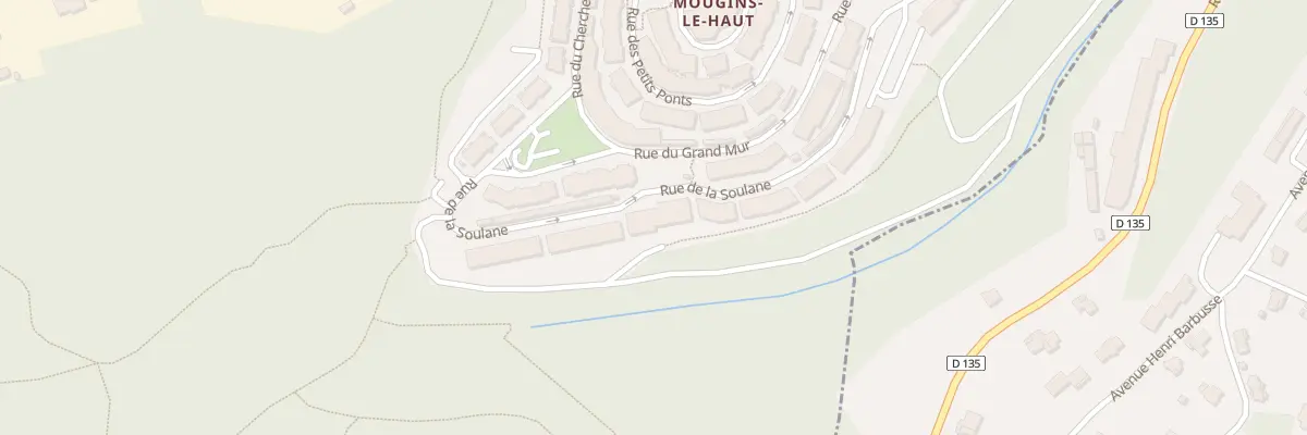 Plan du 29 Rue de la Soulane à Mougins
