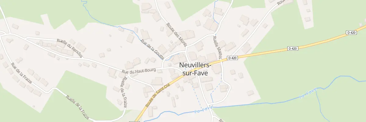 Plan du 12 Pl Jules Rovel à Neuvillers-sur-Fave