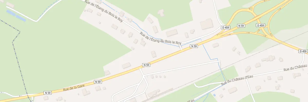 Plan du 401 Rue de la Gare à Raves