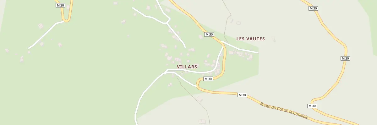 Plan du 5016 Sur le Collet à Roubion