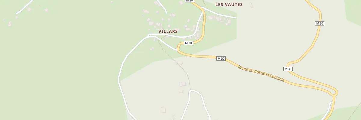 Plan du 5029 Villars à Roubion