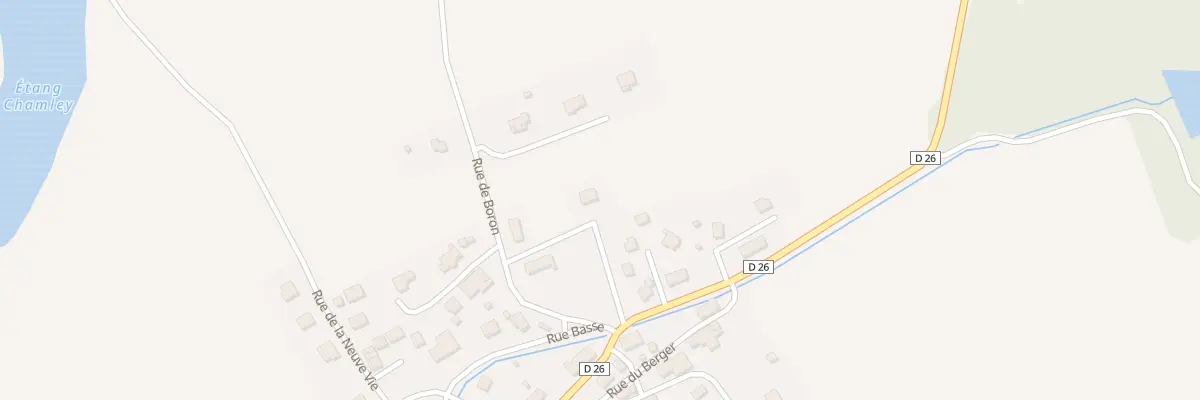 Plan du 3 Rue d’Alsace à Faverois