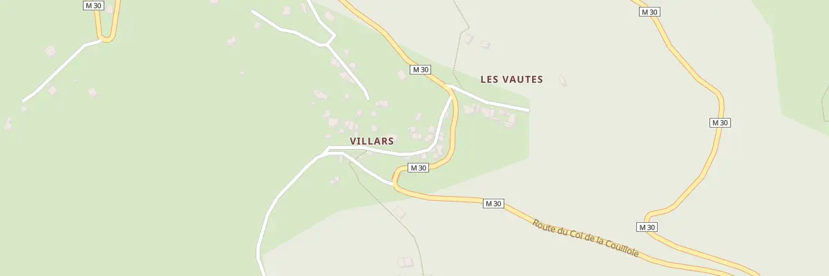 Plan du 5021 Villars à Roubion